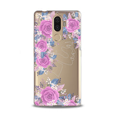 Lex Altern TPU Silicone Lenovo Case Floral Feminine Portrait