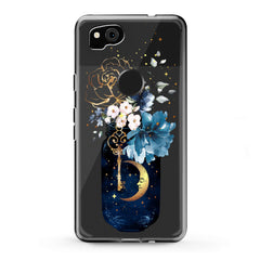 Lex Altern TPU Silicone Google Pixel Case Floral Bottle Art