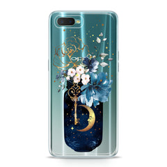 Lex Altern TPU Silicone Oppo Case Floral Bottle Art