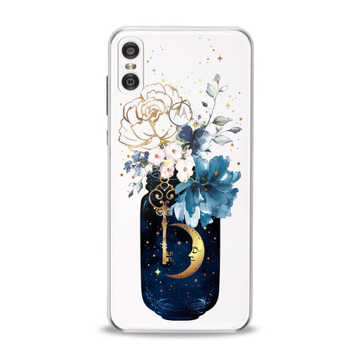 Lex Altern Floral Bottle Art Motorola Case