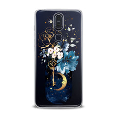 Lex Altern TPU Silicone Nokia Case Floral Bottle Art