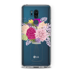 Lex Altern TPU Silicone LG Case Cute Floral Bottle