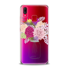 Lex Altern TPU Silicone VIVO Case Cute Floral Bottle