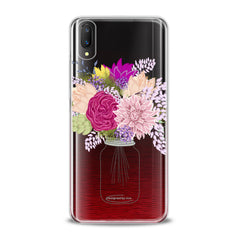 Lex Altern TPU Silicone VIVO Case Cute Floral Bottle