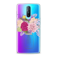 Lex Altern TPU Silicone Oppo Case Cute Floral Bottle