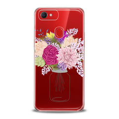 Lex Altern TPU Silicone Oppo Case Cute Floral Bottle