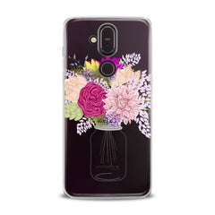 Lex Altern TPU Silicone Nokia Case Cute Floral Bottle