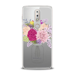 Lex Altern TPU Silicone Nokia Case Cute Floral Bottle