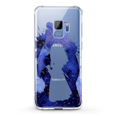 Lex Altern TPU Silicone Samsung Galaxy Case Blue Merida Print