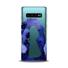 Lex Altern TPU Silicone Samsung Galaxy Case Blue Merida Print