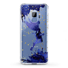 Lex Altern TPU Silicone Samsung Galaxy Case Blue Watercolor Tinker Bell