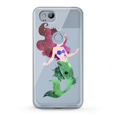 Lex Altern TPU Silicone Google Pixel Case Watercolor Ariel