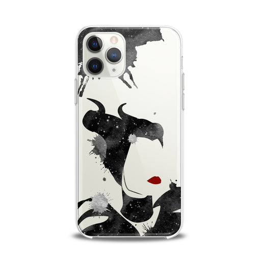 Lex Altern TPU Silicone iPhone Case Watercolor Maleficent