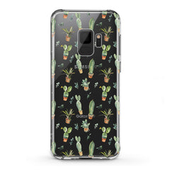 Lex Altern TPU Silicone Samsung Galaxy Case Cute Green Cactuses Plant