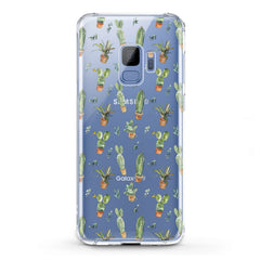 Lex Altern TPU Silicone Samsung Galaxy Case Cute Green Cactuses Plant