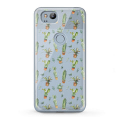 Lex Altern TPU Silicone Google Pixel Case Cute Green Cactuses Plant