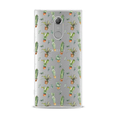 Lex Altern TPU Silicone Sony Xperia Case Cute Green Cactuses Plant