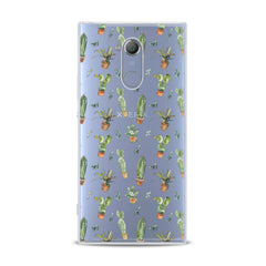 Lex Altern TPU Silicone Sony Xperia Case Cute Green Cactuses Plant