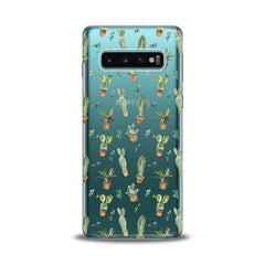 Lex Altern Cute Green Cactuses Plant Samsung Galaxy Case