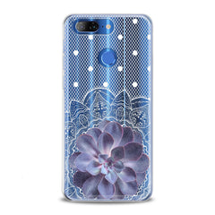 Lex Altern TPU Silicone Lenovo Case Purple Succulent Plant