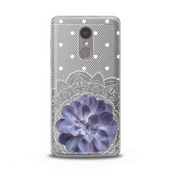 Lex Altern Purple Succulent Plant Lenovo Case