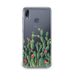 Lex Altern Red Cacti Flowers Asus Zenfone Case