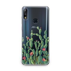 Lex Altern TPU Silicone Asus Zenfone Case Red Cacti Flowers