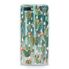 Lex Altern TPU Silicone Oppo Case Gentle Cacti Flowers