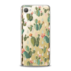 Lex Altern TPU Silicone HTC Case Gentle Cacti Flowers