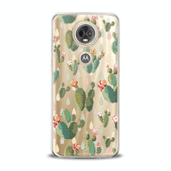 Lex Altern TPU Silicone Motorola Case Gentle Cacti Flowers