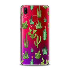 Lex Altern TPU Silicone VIVO Case Kawaii Cacti Pattern