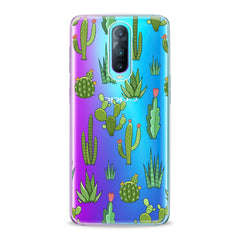 Lex Altern TPU Silicone Oppo Case Kawaii Cacti Pattern