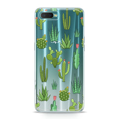 Lex Altern TPU Silicone Oppo Case Kawaii Cacti Pattern