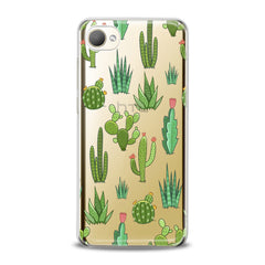 Lex Altern TPU Silicone HTC Case Kawaii Cacti Pattern