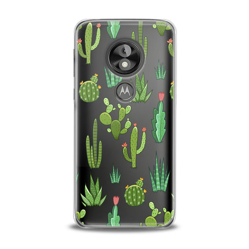 Lex Altern Kawaii Cacti Pattern Motorola Case