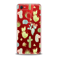 Lex Altern TPU Silicone Oppo Case Pastel Cactuses