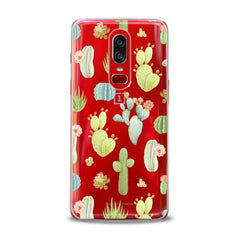 Lex Altern TPU Silicone OnePlus Case Pastel Cactuses