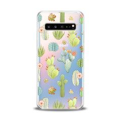 Lex Altern TPU Silicone Samsung Galaxy Case Pastel Cactuses