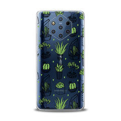 Lex Altern TPU Silicone Nokia Case Potted Cacti Art