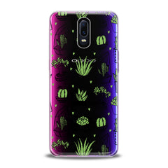 Lex Altern TPU Silicone Oppo Case Potted Cacti Art