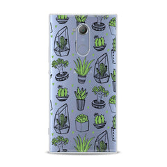 Lex Altern TPU Silicone Sony Xperia Case Potted Cacti Art