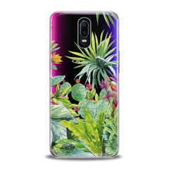 Lex Altern TPU Silicone Oppo Case Tropical Plants