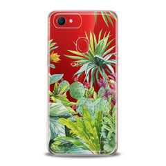 Lex Altern TPU Silicone Oppo Case Tropical Plants