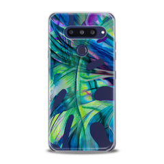 Lex Altern TPU Silicone LG Case Green Monstera