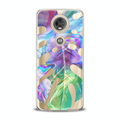 Lex Altern TPU Silicone Motorola Case Colorful Monstera