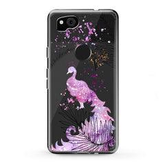 Lex Altern TPU Silicone Google Pixel Case Watercolor Firebird