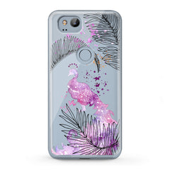 Lex Altern TPU Silicone Google Pixel Case Watercolor Firebird