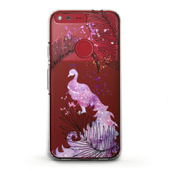 Lex Altern TPU Silicone Google Pixel Case Watercolor Firebird