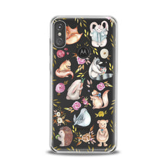 Lex Altern TPU Silicone Motorola Case Watercolor Animals