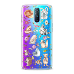 Lex Altern TPU Silicone Oppo Case Watercolor Animals